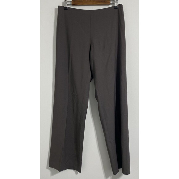 Eileen Fisher Pants - Eileen Fisher Pants Women's S Brown Gray Taupe Rye Wool Blend Side Zip 31X31.5